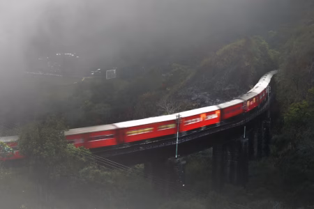 A Train Ride Through the Clouds